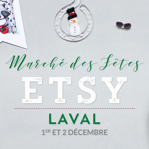 Etsy Laval, Marché des fêtes 2018