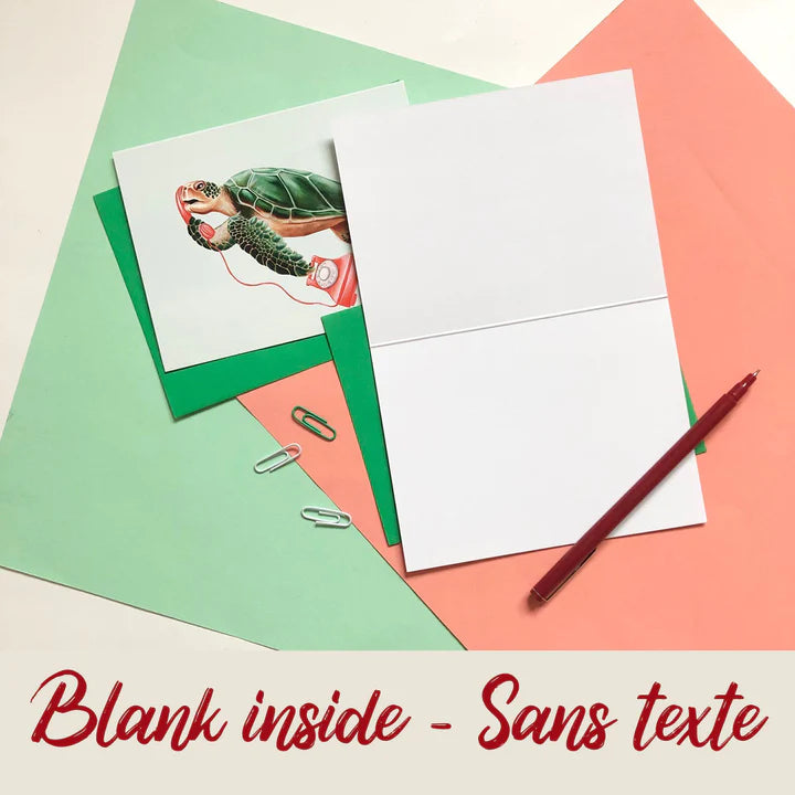cartes sans texte l'artiste québécoise Amélie Legault, blank greeting card by canadian artist amelie legault 