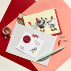 Picture of greeting card packaging