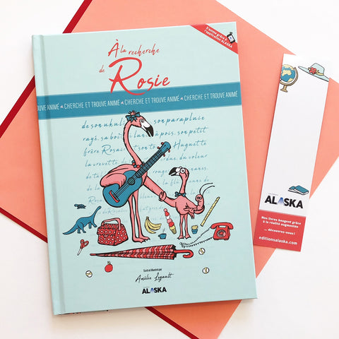 Seek and find book, À la recherche de Rosie
